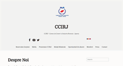 Desktop Screenshot of ccirj.ro