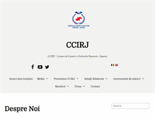 Tablet Screenshot of ccirj.ro